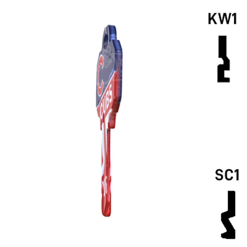 Uncut Key Blank | MLB CHICAGO CUBS | Choose Keyway - Image 20