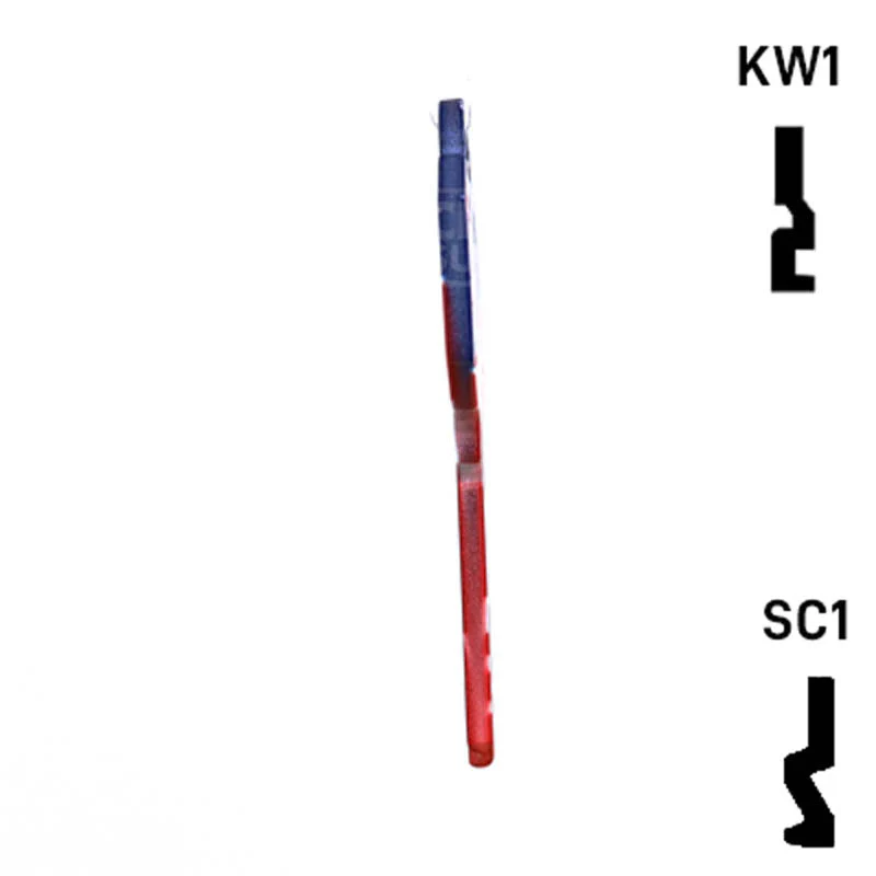 Uncut Key Blank | MLB CHICAGO CUBS | Choose Keyway - Image 7