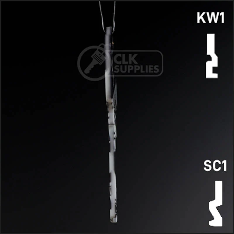 Uncut Key Blank | MLB CHICAGO WHITE SOX | Choose Keyway - Image 8