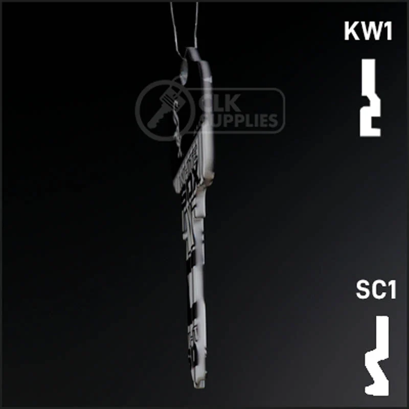 Uncut Key Blank | MLB CHICAGO WHITE SOX | Choose Keyway - Image 9
