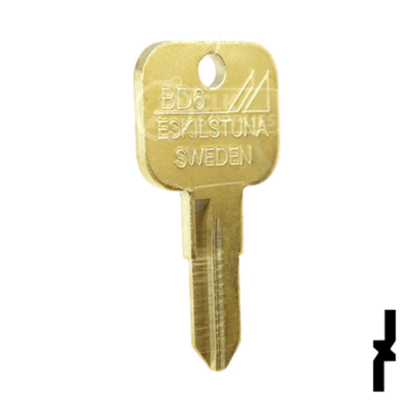 Uncut Key Blank | Mobella | BD6 - Image 16