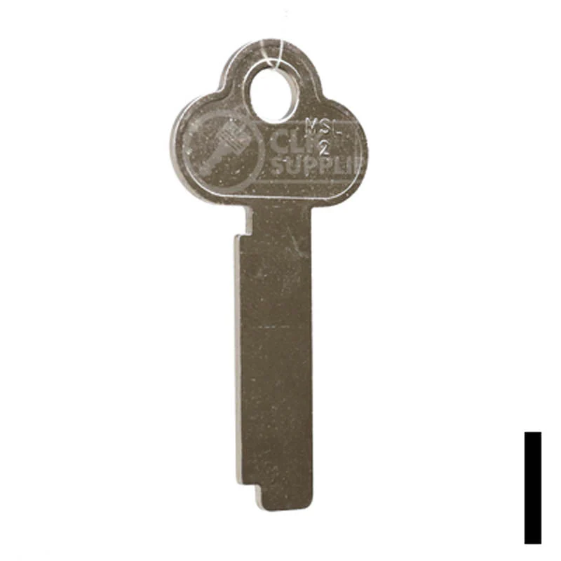 Uncut Key Blank | Mosler, Safe Deposit Box | MSL-2 - Image 15