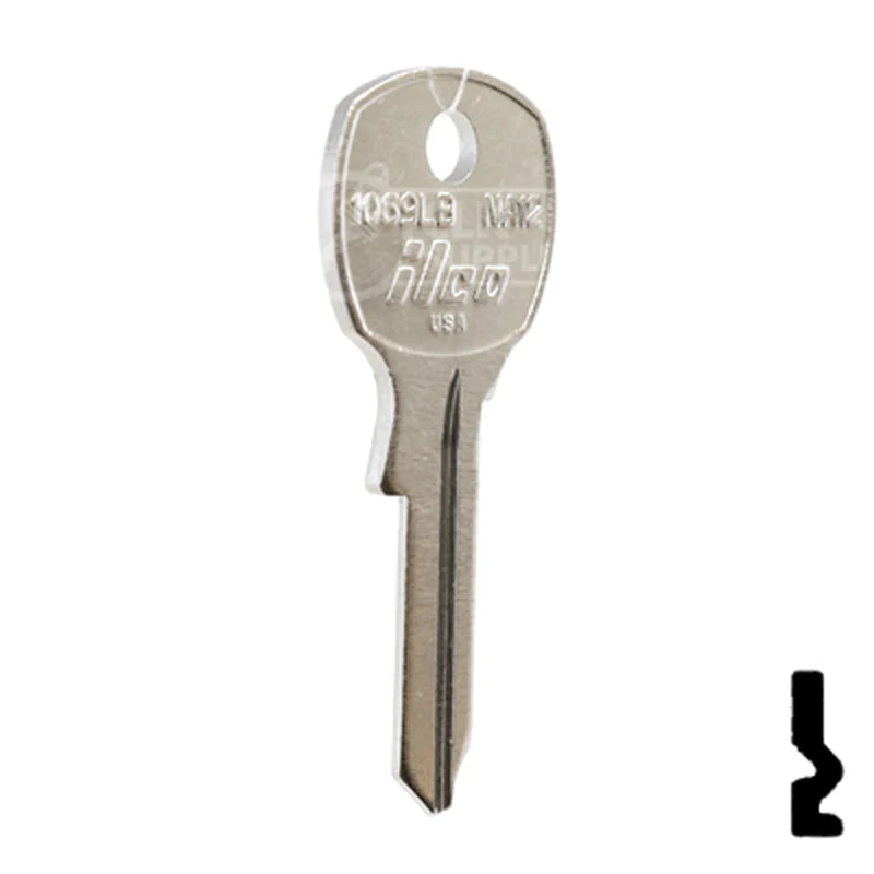 Uncut  Key Blank | National | 1069LB, NA12 - Image 4