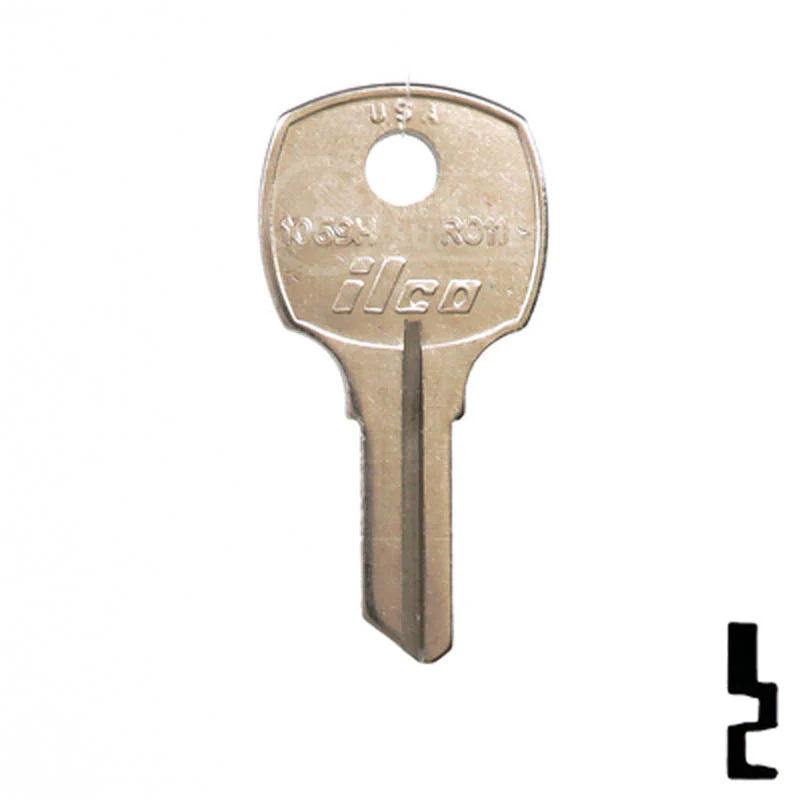 Uncut Key Blank | National | 1069H - Image 2