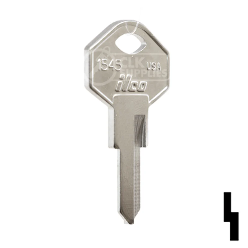 Uncut Key Blank | National | 1545 - Image 4