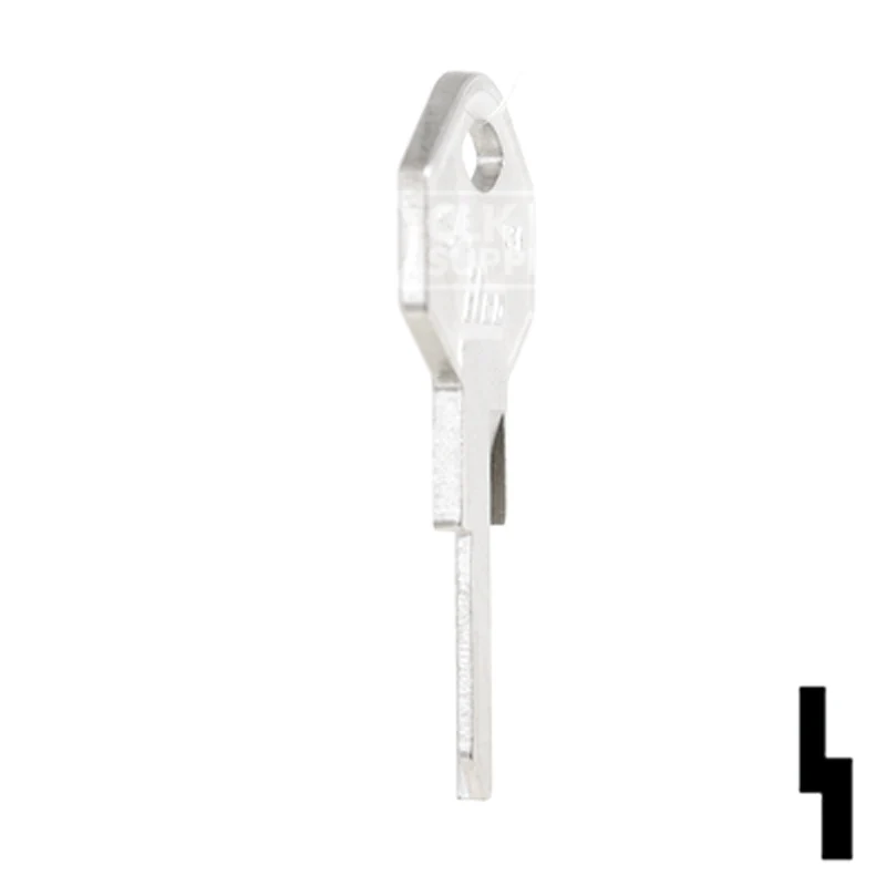 Uncut Key Blank | National | 1545 - Image 6