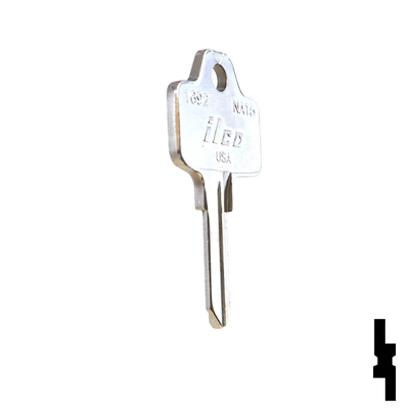 Uncut Key Blank | National | 1692, NA15 - Image 5