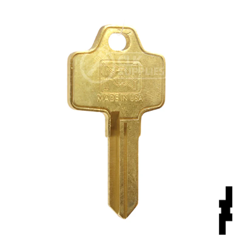 Uncut Key Blank | National | BD156 - Image 3