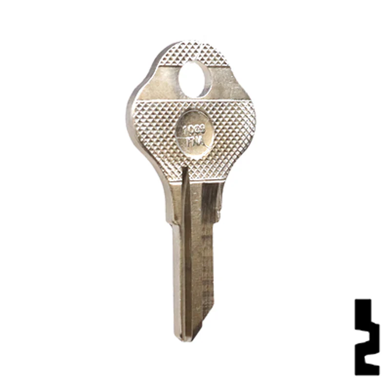 Uncut Key Blank | National Cabinet | 1069FNA - Image 15