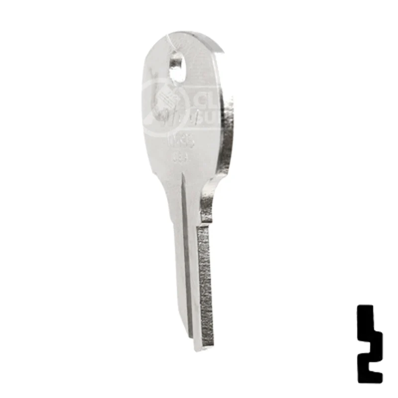 Uncut Key Blank | National Cabinet | 1069S - Image 21