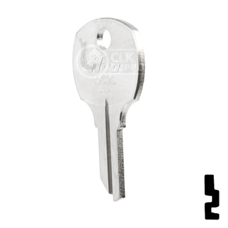 Uncut Key Blank | National Cabinet | 1069S - Image 22