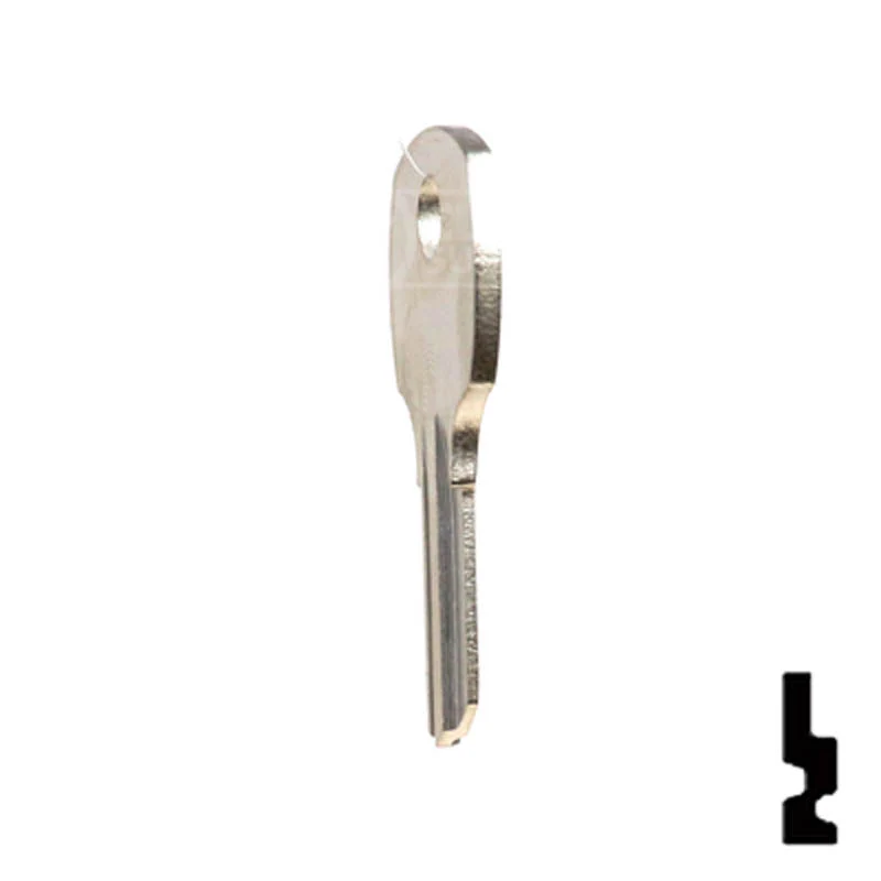 Uncut Key Blank | National Cabinet | N1069N, RO15 - Image 8