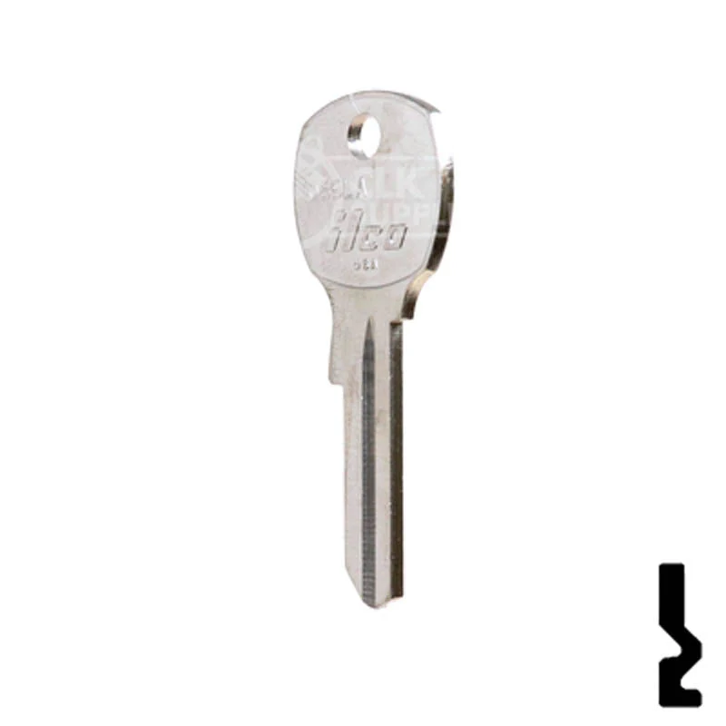 Uncut Key Blank | National, CompX | 1069LA - Image 22
