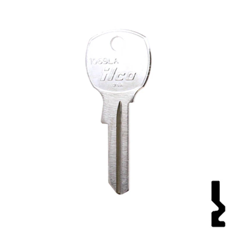 Uncut Key Blank | National, CompX | 1069LA - Image 24