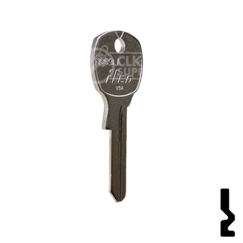 Uncut Key Blank | National, CompX | 1069LA - Image 4