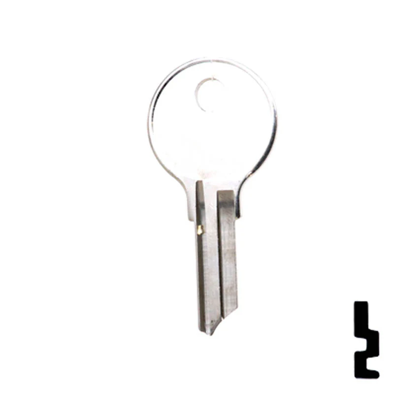 Uncut Key Blank | National, CompX | 1069W - Image 13