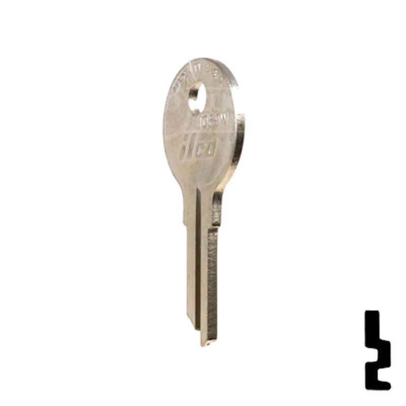 Uncut Key Blank | National, CompX | 1069W - Image 22