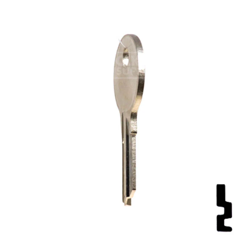 Uncut Key Blank | National, CompX | 1069W - Image 9
