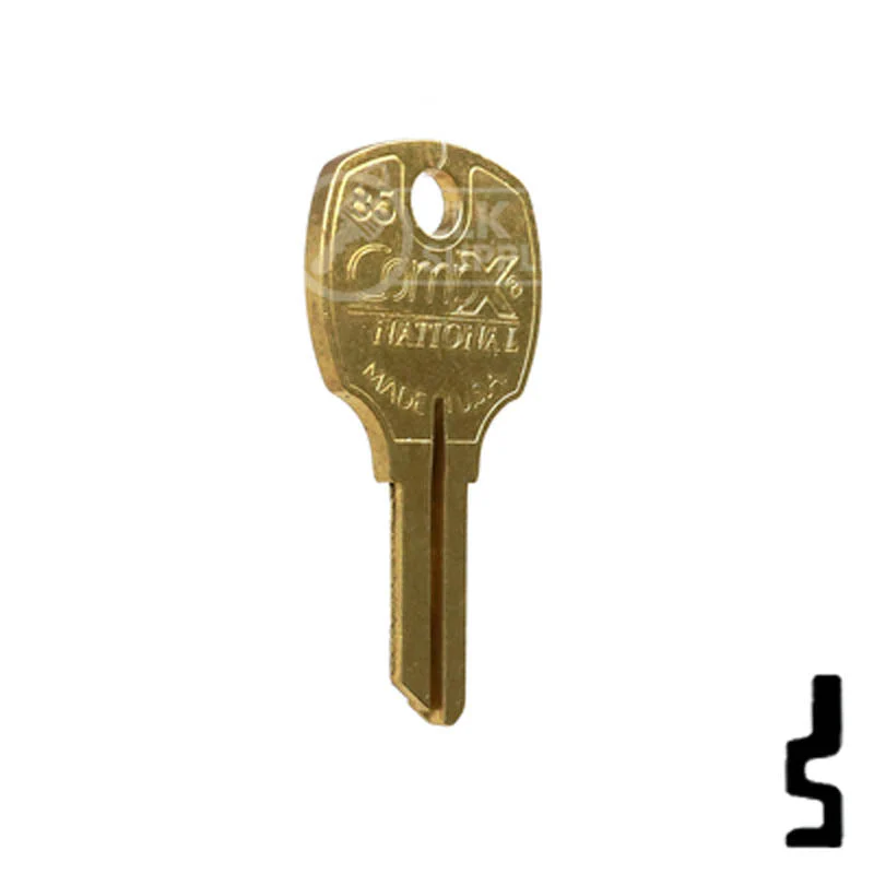 Uncut Key Blank | National | D8785 - Image 4