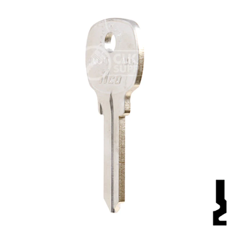 Uncut Key Blank | National Lock | R1064D, NA6 - Image 22