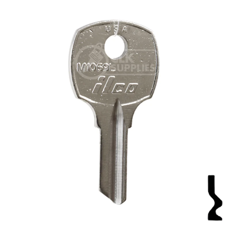 Uncut Key Blank | National | M1069L - Image 2