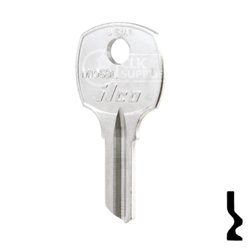 Uncut Key Blank | National | M1069L - Image 23
