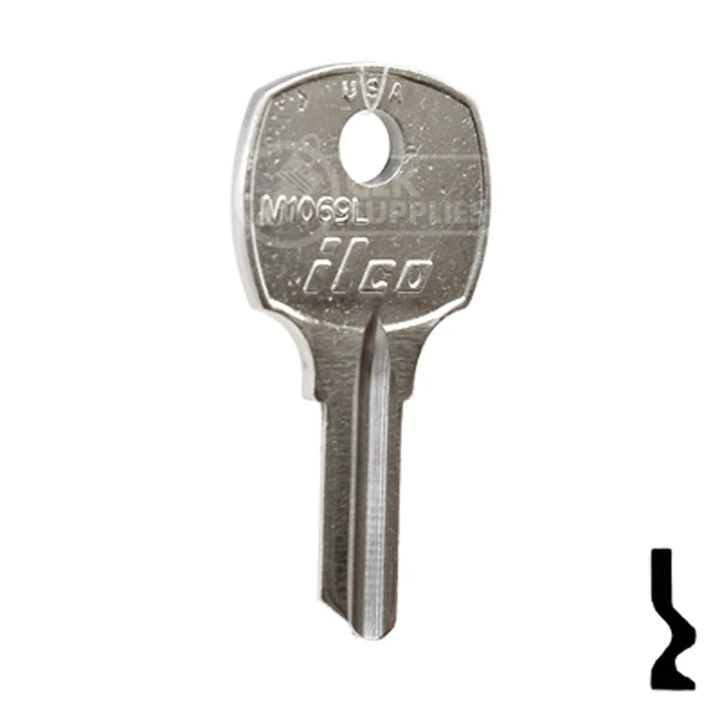 Uncut Key Blank | National | M1069L - Image 3