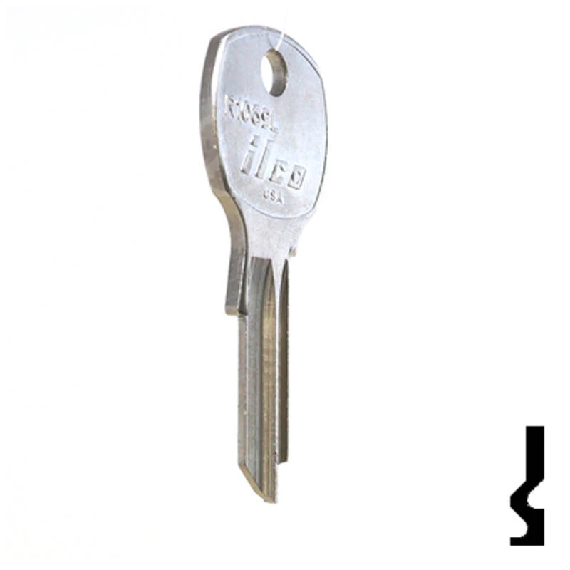 Uncut Key Blank | National | R1069L, NA14R - Image 5