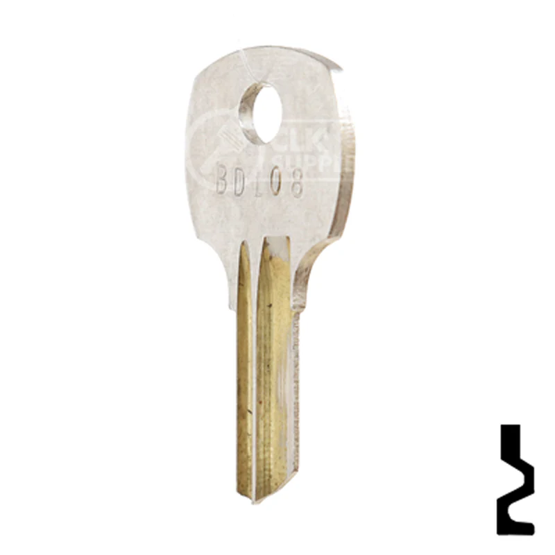 Uncut Key Blank | National, Square D | BD108 - Image 22