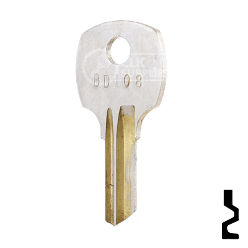 Uncut Key Blank | National, Square D | BD108 - Image 23