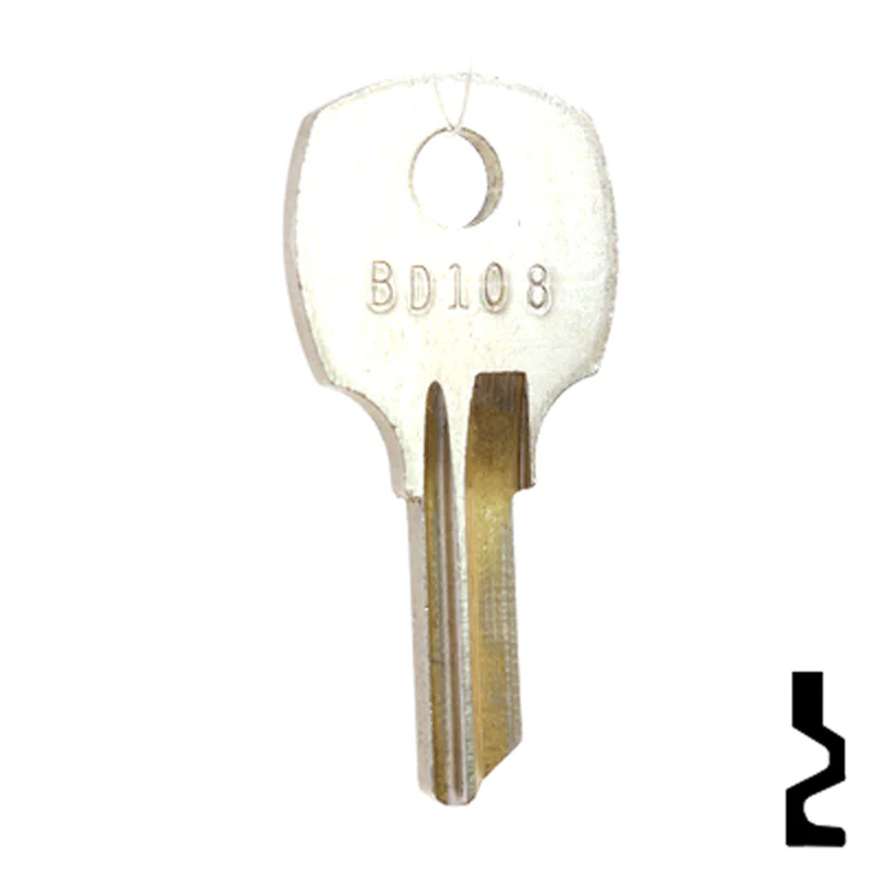 Uncut Key Blank | National, Square D | BD108 - Image 3
