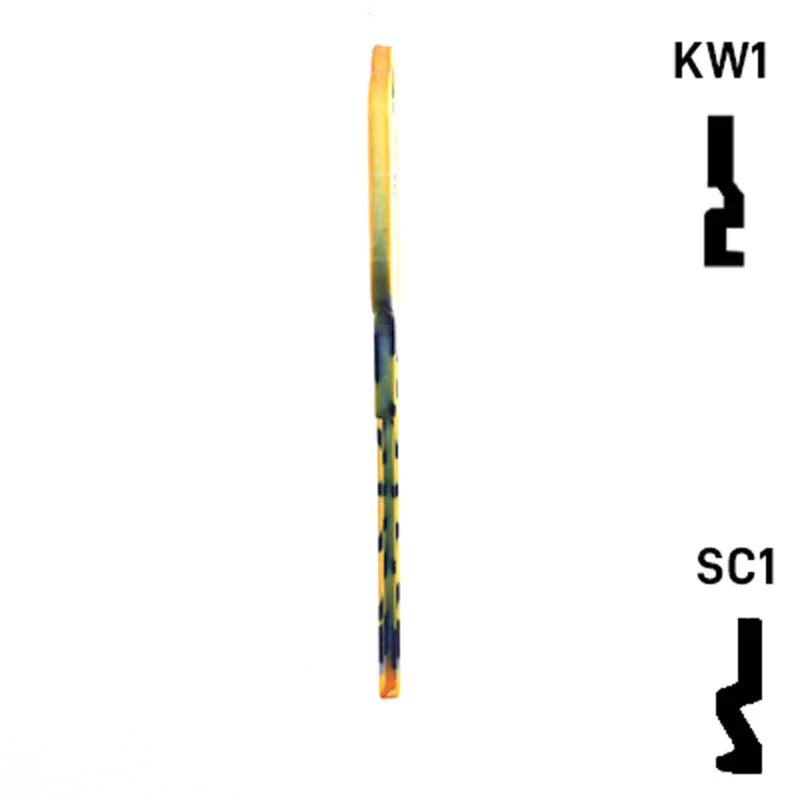 Uncut Key Blank | NBA Indiana Pacers | Choose Keyway - Image 19