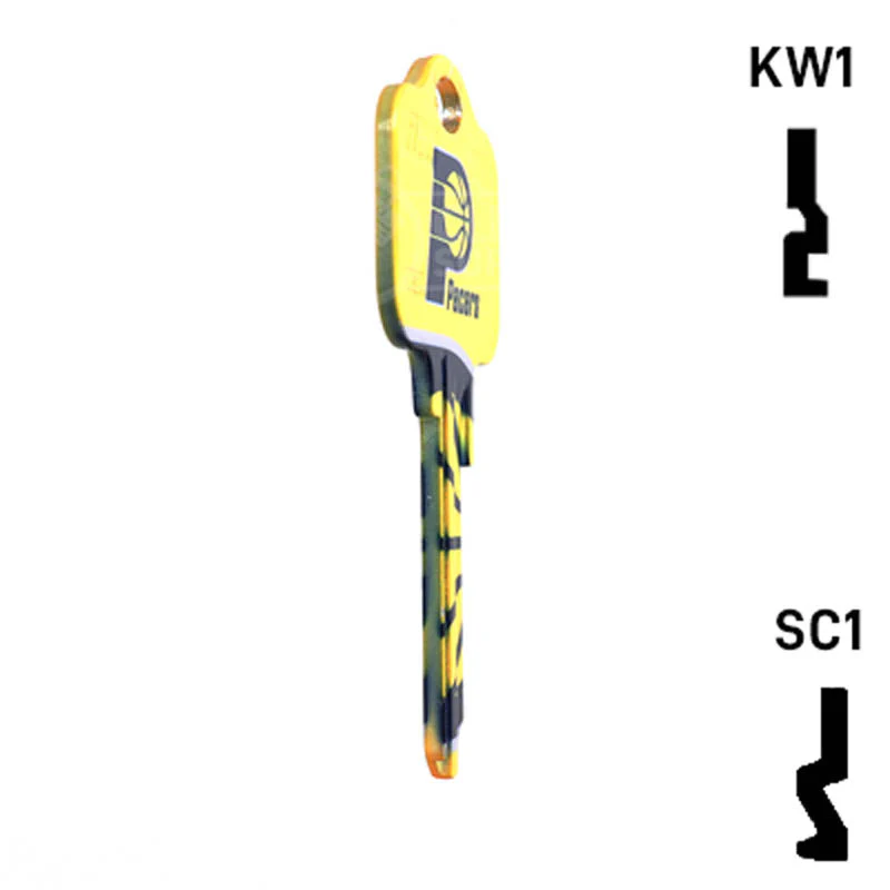 Uncut Key Blank | NBA Indiana Pacers | Choose Keyway - Image 6