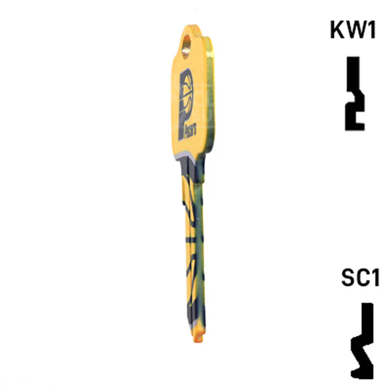 Uncut Key Blank | NBA Indiana Pacers | Choose Keyway - Image 8