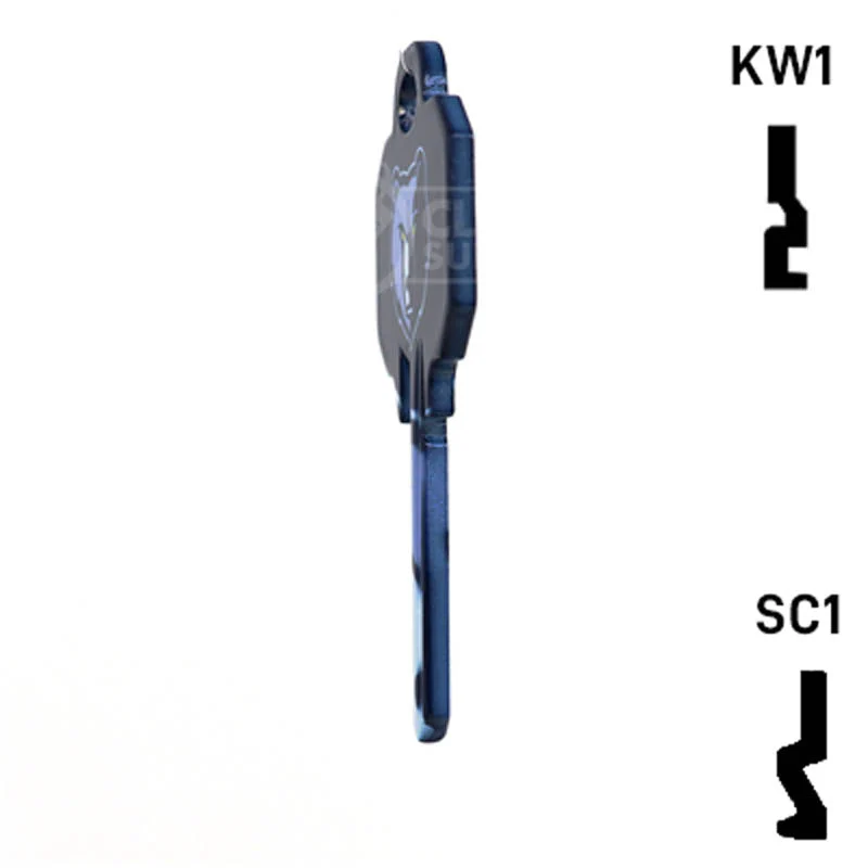 Uncut Key Blank | NBA Memphis Grizzlies | Choose Keyway - Image 7