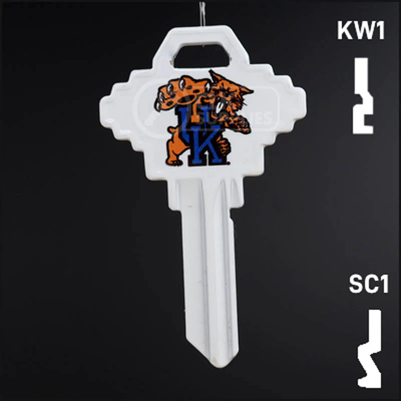 Uncut Key Blank | NCAA Kentucky | Choose Keyway - Image 13