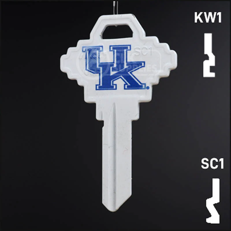 Uncut Key Blank | NCAA Kentucky | Choose Keyway - Image 24
