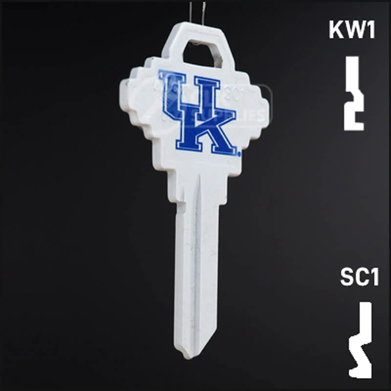 Uncut Key Blank | NCAA Kentucky | Choose Keyway - Image 4