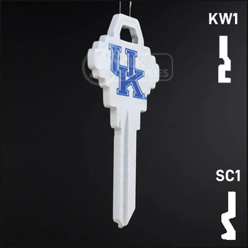 Uncut Key Blank | NCAA Kentucky | Choose Keyway - Image 5