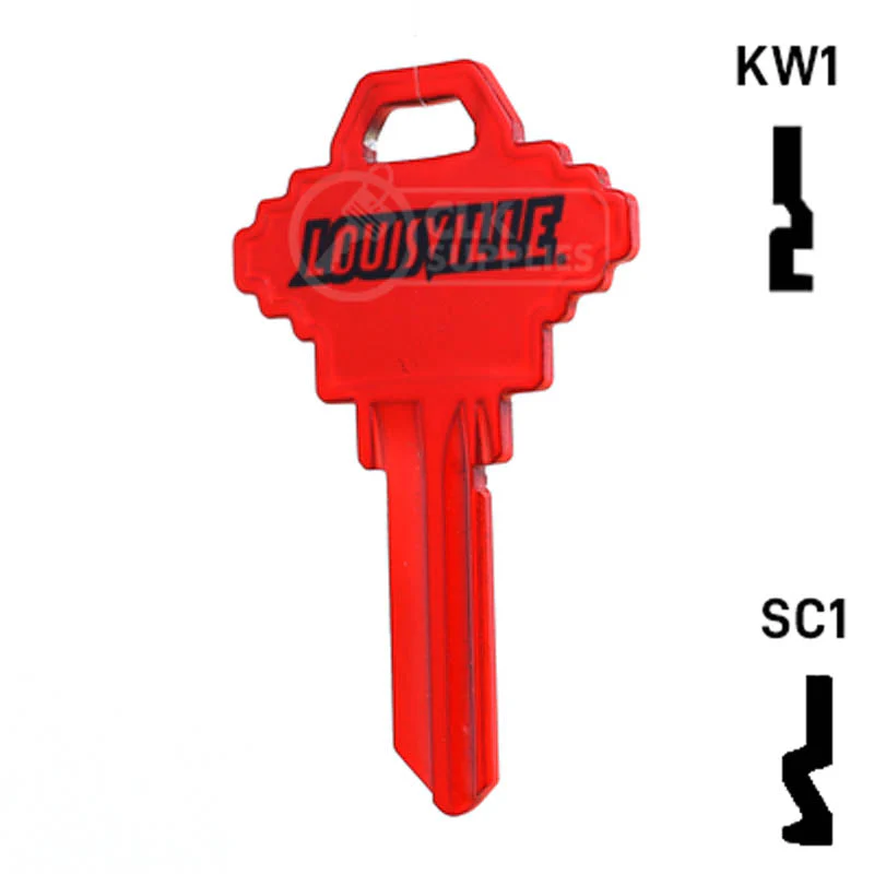 Uncut Key Blank | NCAA Louisville | Choose Keyway - Image 10