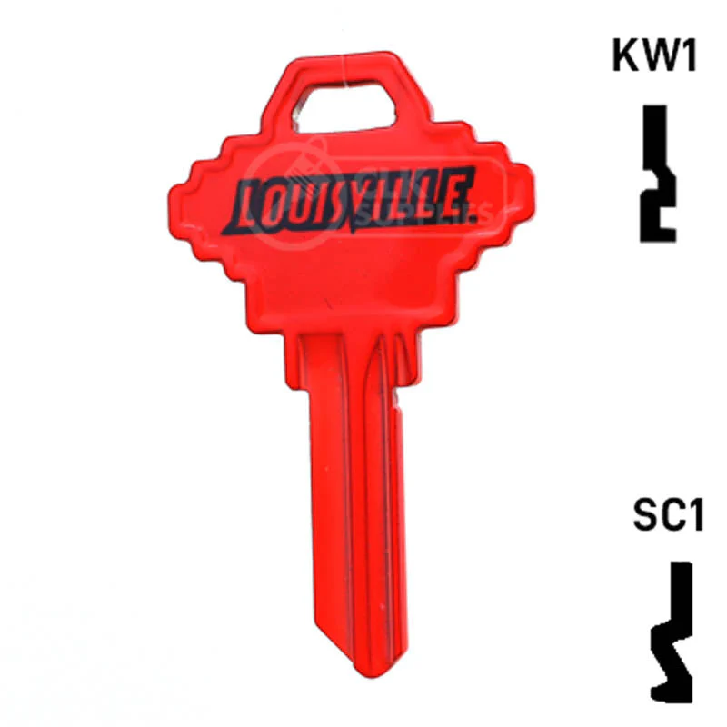 Uncut Key Blank | NCAA Louisville | Choose Keyway - Image 11
