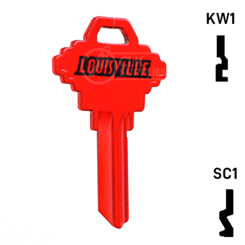 Uncut Key Blank | NCAA Louisville | Choose Keyway - Image 14