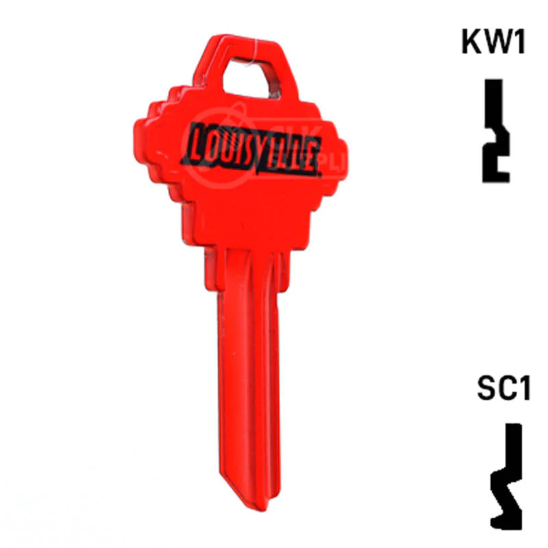 Uncut Key Blank | NCAA Louisville | Choose Keyway - Image 15
