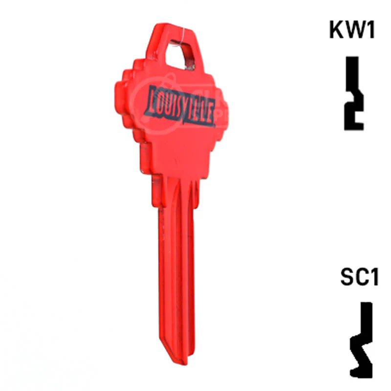 Uncut Key Blank | NCAA Louisville | Choose Keyway - Image 16