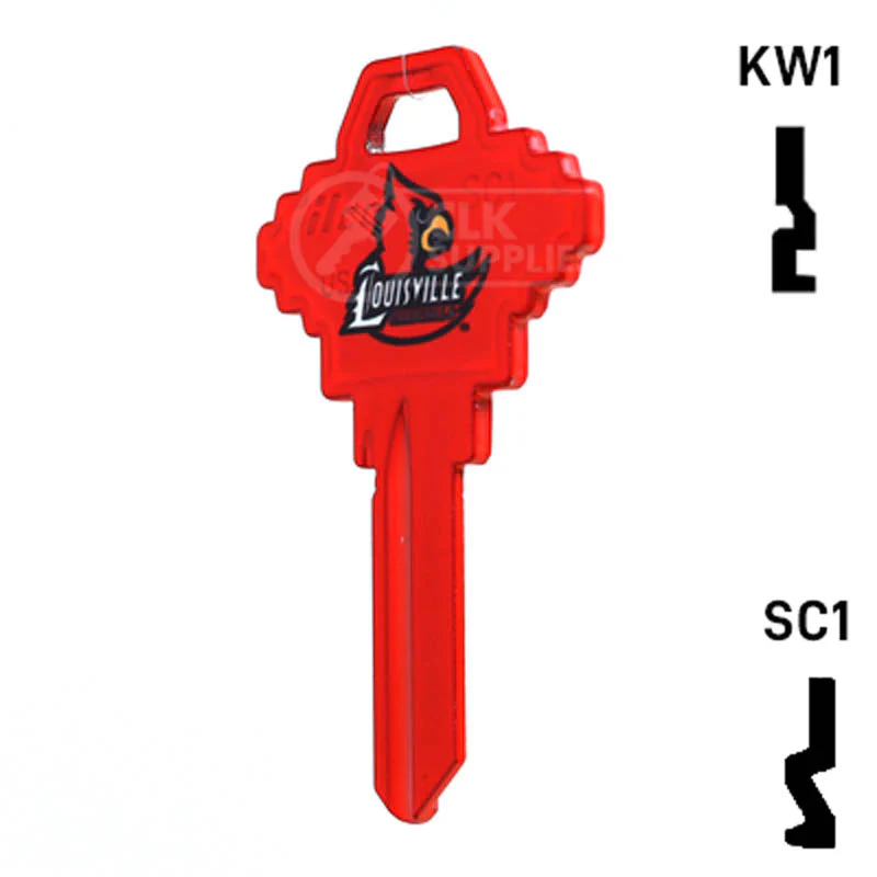 Uncut Key Blank | NCAA Louisville | Choose Keyway - Image 21