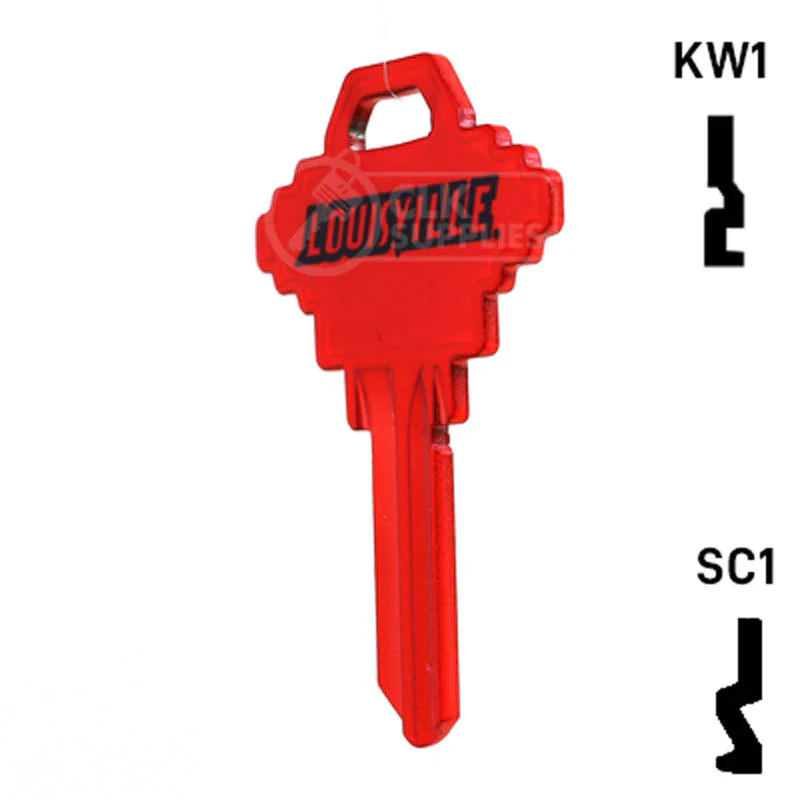 Uncut Key Blank | NCAA Louisville | Choose Keyway - Image 9