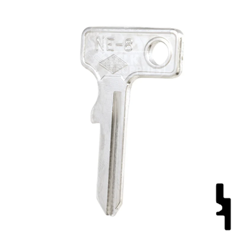 Uncut Key Blank | Neiman | NE-8 - Image 11