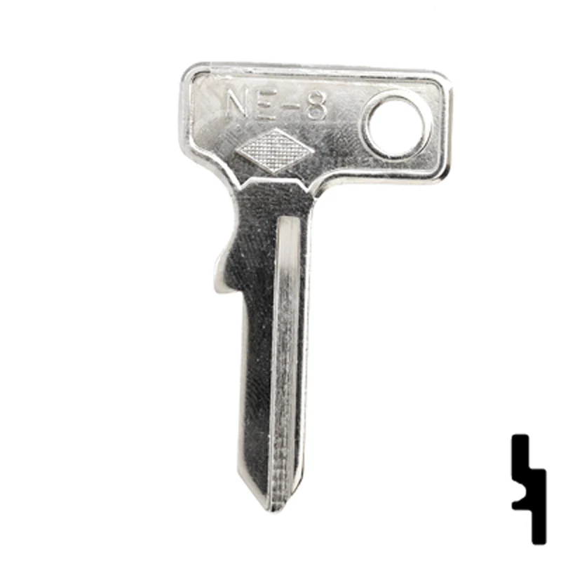 Uncut Key Blank | Neiman | NE-8 - Image 13