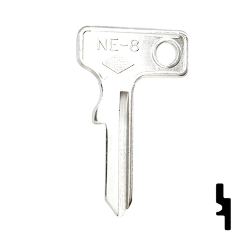 Uncut Key Blank | Neiman | NE-8 - Image 14