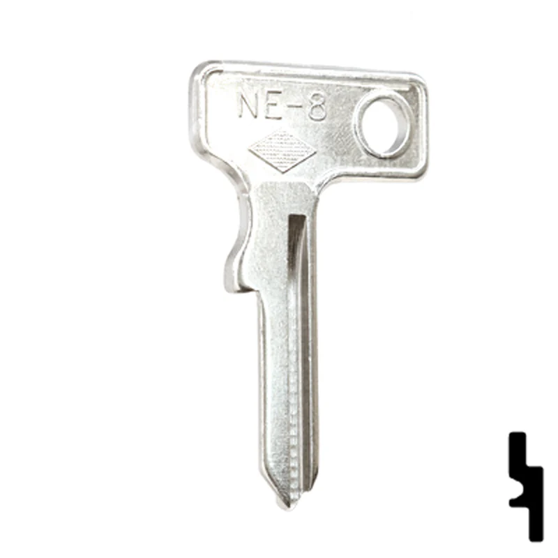 Uncut Key Blank | Neiman | NE-8 - Image 15